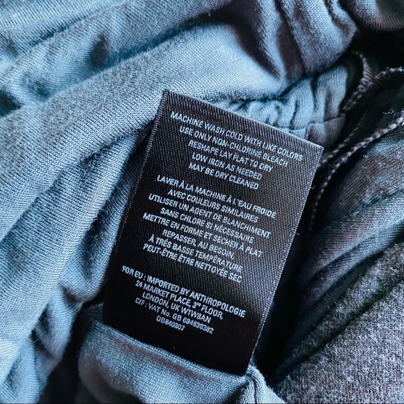 Maeve by Anthro. Heather Ruched Dress Gray XS - Picture 8 of 14